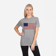 Load image into Gallery viewer, Fitzness Running Flag Unisex Triblend T-Shirt