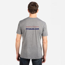 Load image into Gallery viewer, Fitzness Running Flag Unisex Triblend T-Shirt