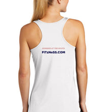 Load image into Gallery viewer, Fitzness Flag Running Singlet for Women