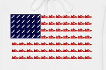 Load image into Gallery viewer, Fitzness Running Flag Cropped Hoodie for Women