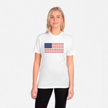 Load image into Gallery viewer, Running Star American Flag Unisex Triblend T-Shirt