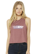 Load image into Gallery viewer, Team Noisy Racerback Cropped Tank