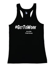 Load image into Gallery viewer, #GetToWork Runner-Girl Singlet for Women