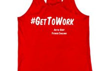 Load image into Gallery viewer, #GetToWork Runner-Girl Singlet for Women