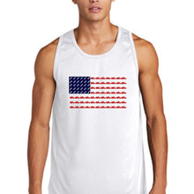 Load image into Gallery viewer, Fitzness Flag Running Singlet for Men
