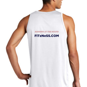 Fitzness Flag Running Singlet for Men