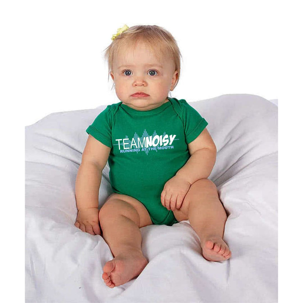 Team Noisy Onesies for Noisy Babies