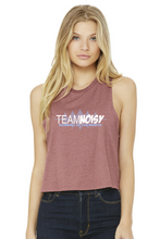 Load image into Gallery viewer, Team Noisy Racerback Cropped Tank
