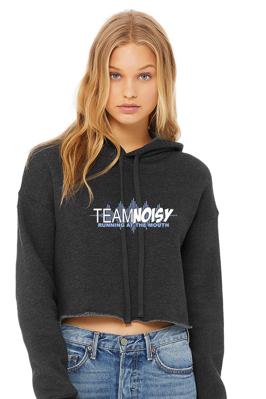 Team Noisy Women's Cropped Fleece Hoodie
