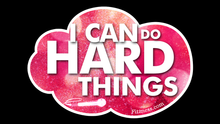 Load image into Gallery viewer, 10-pack I CAN DO HARD THINGS Stickers
